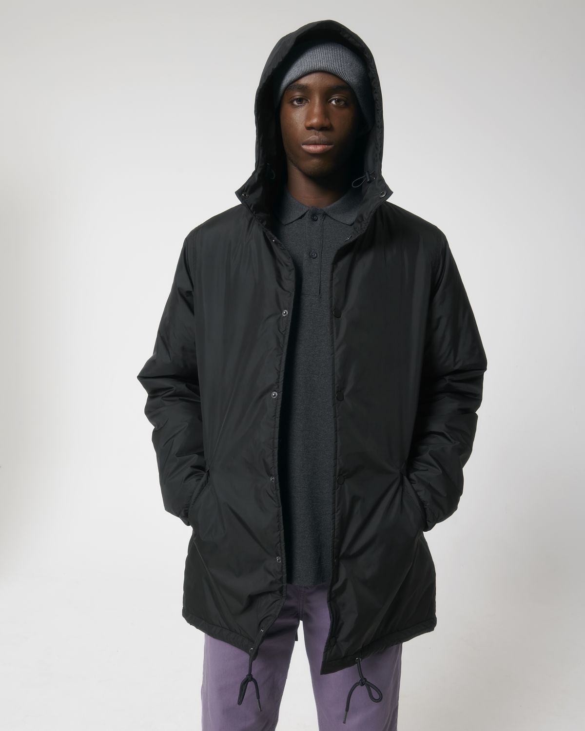 Parka Padded Parker mixte Stanley Stella - Black